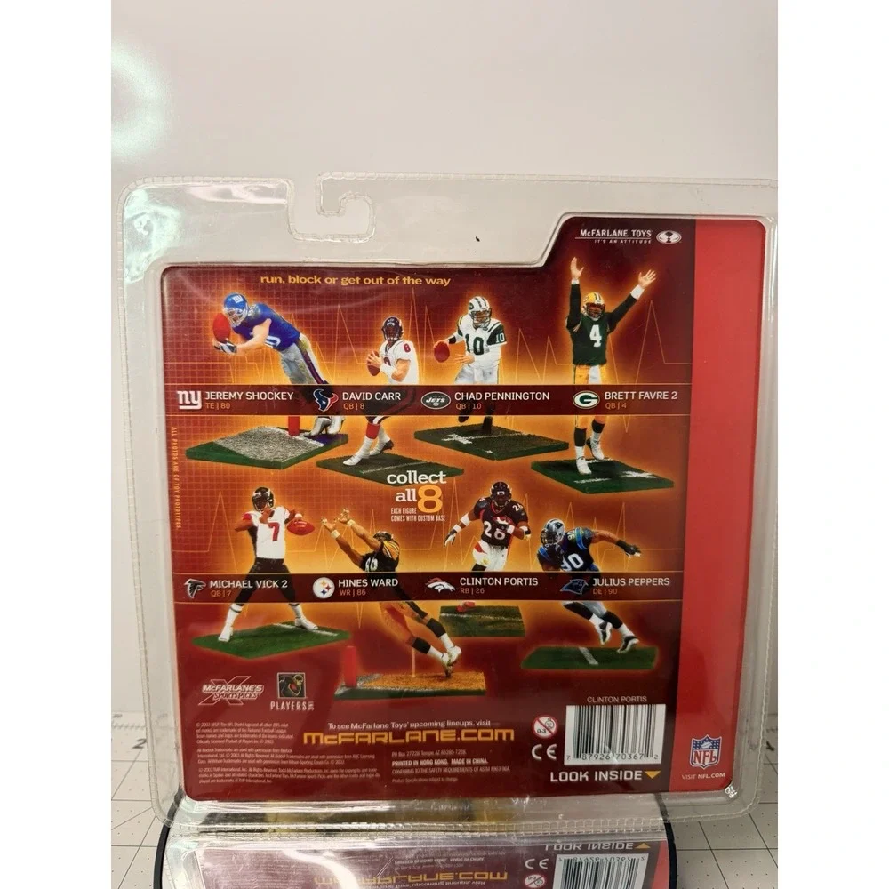 McFarlane Toys NFL Series 7 Clinton Portis Denver Broncos Action Figure